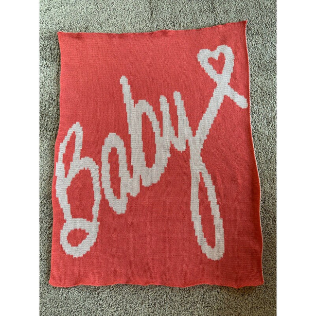 Baby Shower Gift, Baby Blanket, Warm Cozy Afghan, Knit Throw Blanket, Fireplace Throw, Hand Knit Afghan, Knit Blanket, Chunky Knit Blanket Hover Image