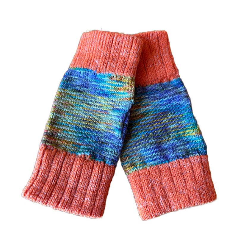 Womens Knit Fingerless Mittens, Handmade Fingerless Gloves Women, Fingerless Wrister, Arm Warmers, Knit Fingerless Glove, Wrist Warmers