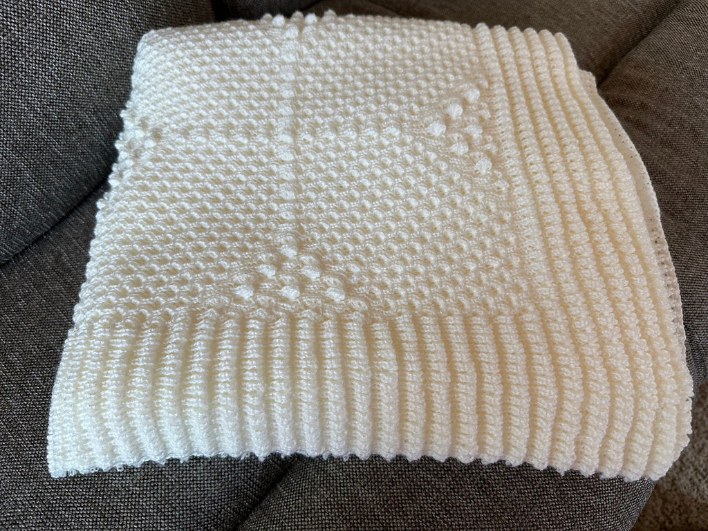Knit Afghan Handmade, Baby Shower Gift, Handmade Blanket, Throw Blanket, Nursery Accent Wall, Blanket, Chunky Knit Blanket, Swaddle Blanket